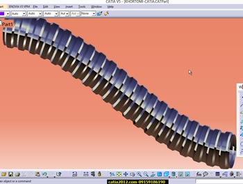 آموزش حرفه ای کتیا دستور LAW و SWEPT CATIA