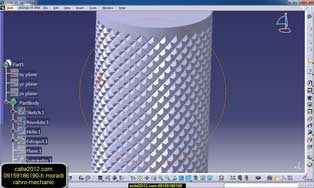فیلم اموزش  مدل پیشرفته نرم افزار catia