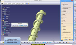 فیلم اموزش طراحی مدل توری چند ضلعی با نرم افزار کتیا catia