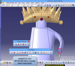 اموزش طراحی رندر گرفتن در نرم افزار کتیا 