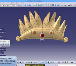 اموزش طراحی رندر گرفتن در نرم افزار کتیا 