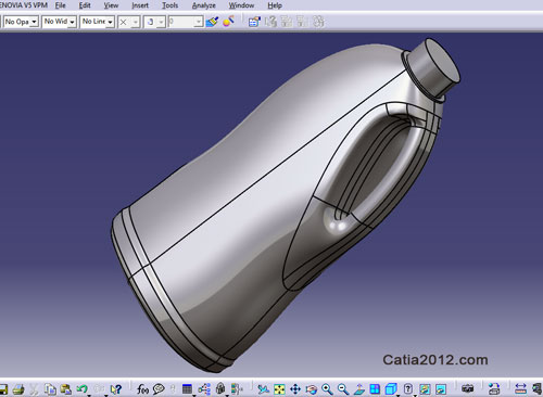 اموزش کتیا مدلسازی یک بطری در نرم افزار catia اموزش کتیا مدلسازی یک بطری در نرم افزار catia