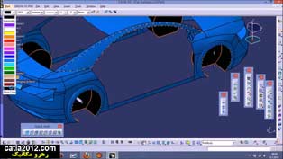 مدلسازی کامل ماشین در نرم افزار کتیا
