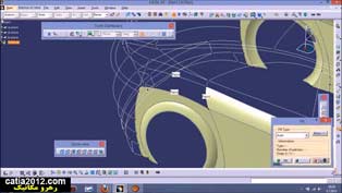 طراحی پیشرفته با نرم افزار catiaمدلسازی خودرو