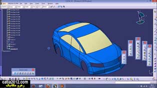 طراحی پیشرفته با نرم افزار catiaمدلسازی ماشین
