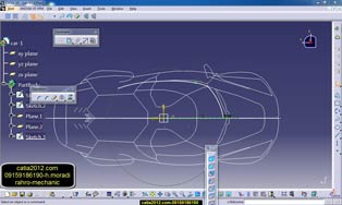 طراحی پیشرفته با نرم افزار catiaمدلسازی ماشین