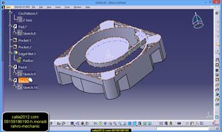 فیلم اموزش مدل فن کامپیوتر با نرم افزار کتیا catia