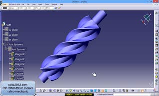 اموزش مدلسازی توری نرم افزار catia