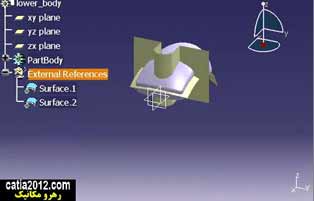 فیلم اموزشی مدلسازی مدل موس در نرم افزار کتیا