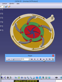 اموزش مدلسازی شبیه سازی مکانیسم دریچه در نرم افزار کتیا