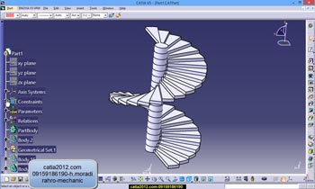 آموزش پیشرفته کتیا مدلسازی بروش فرمول نویسی catia