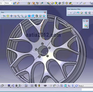 آموزش کتیا طراحی رینگ ماشین آموزش کتیا طراحی رینگ ماشین