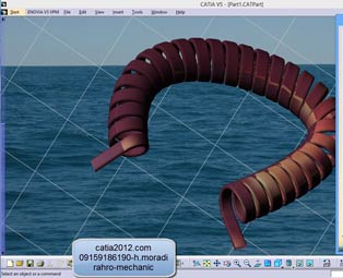 فیلم اموزش لوله کشی اتصالات با نرم افزار کتیا catia