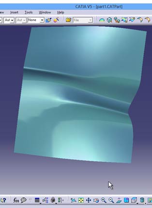 اموزش پیشرفته سطح سازی در نرم افزار کتیا-ورقکاری catia