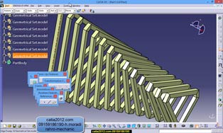 فیلم اموزش طراحی مدل توری چند ضلعی با نرم افزار کتیا catia